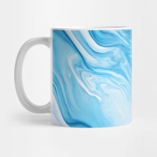 SKY BLUE LIQUID MARBLE DESIGN, IPHONE CASE AND MORE Mug